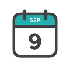 September 9 Calendar Day or Calender Date for Deadlines or Appointment