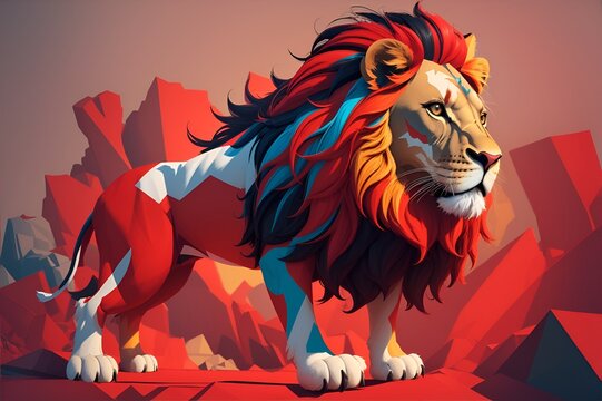 Lion Portrait