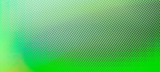 Green dots pattern widescreen background with copy space for text or image, Usable for social media, story, banner, poster, sale,  events, party, and design works