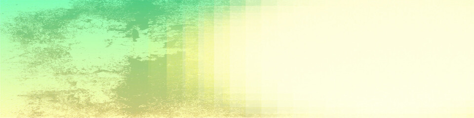 Green, yellow abstract panorama backgroiund with copy space for text, Usable for social media, story, banner, poster, sale,  events, party, and design works