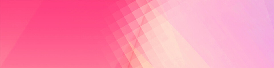 Pink abstract panorama background with copy space for text or image, Usable for social media, story, banner, poster, sale,  events, party, and design works