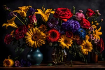 bouquet of flowers Generated Ai