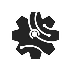 industry logo template Isolated. Brand Identity. Icon Abstract Vector graphic