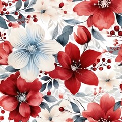 Seamless pattern. Generated AI