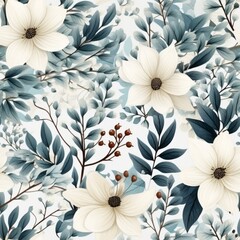 Seamless pattern. Generated AI