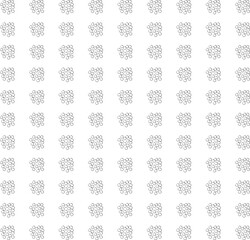 Clusters of circles form a simple texture