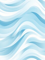 Wave pattern copy space on white tile