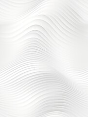 Waveform pattern copy space on white tile