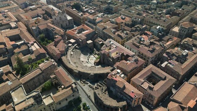 Catania aerial view