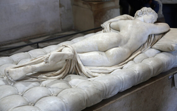 Sleeping Hermaphroditus - The Louvre Museum, Paris