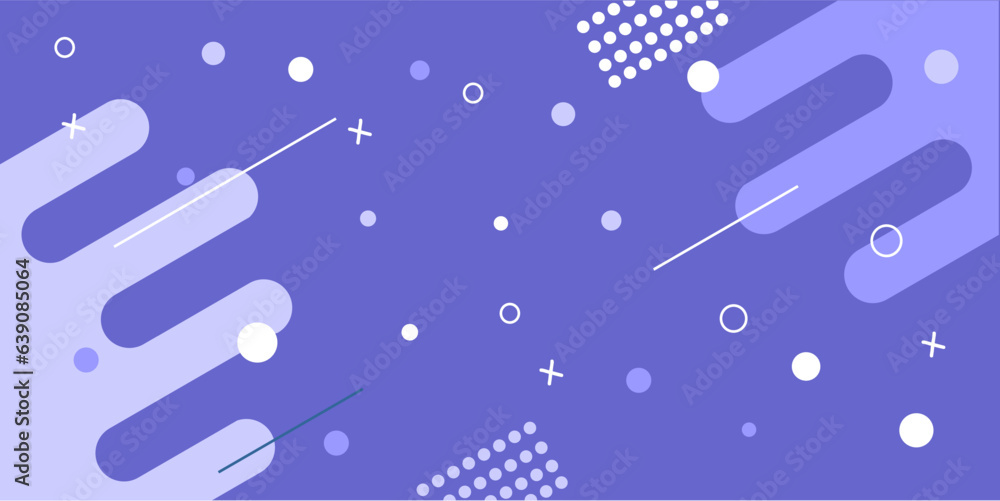 Poster purple simple background vector template design