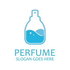 perfume logo vector icon simple illustration