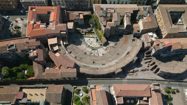 Catania aerial view