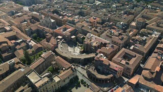Catania aerial view
