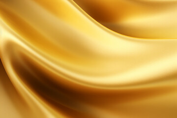 Fototapeta premium golden abstract background with smooth lines and highlights