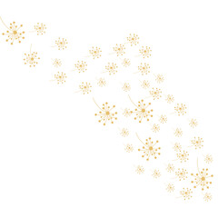 Dandelion Logo, Vector Plant Dandelion flower, Design Icon Template