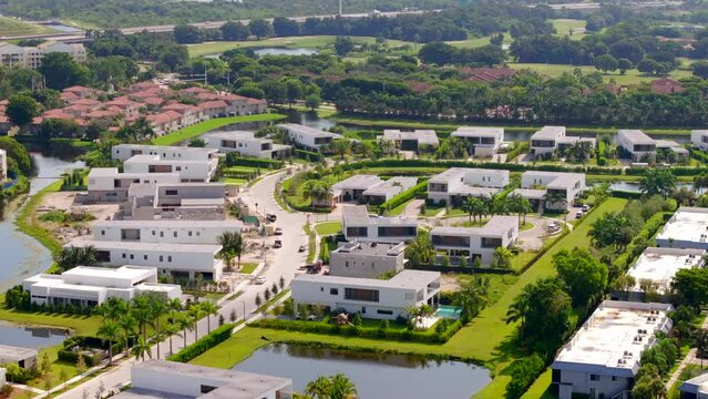 Botaniko Weston aerial drone video neighborhood tour