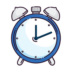 alarm clock cartoon icon