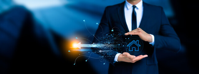 Property management concept  control  and oversight of real estate Business concept.