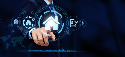 Property management concept  control  and oversight of real estate Business concept.