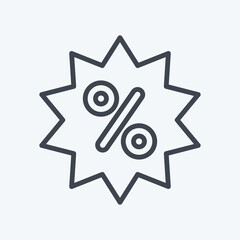 Icon Best Offer. related to Online Store symbol. line style. simple illustration. shop