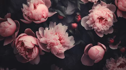 Zelfklevend Fotobehang Beautiful flower patterns - Floral background © Tierney