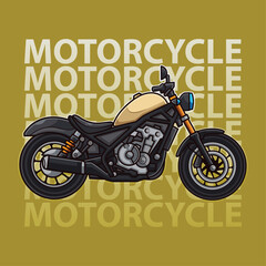 COOL MOTORCYCLE VECTOR WITH CONCEPT 32