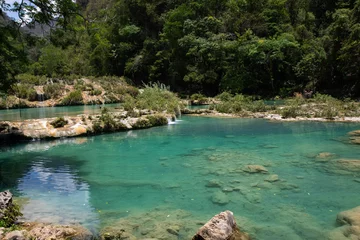 Rolgordijnen Semuc Champey waterfalls, Guatemala © mile