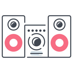 Tape Boombox Icon