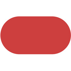 Digital png illustration of abstract shape on transparent background