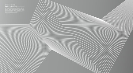 Digital sharp line circuit abstract background design