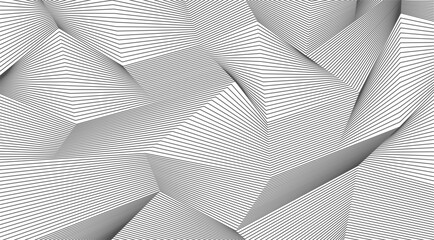 Dynamic edge sharp line abstract background