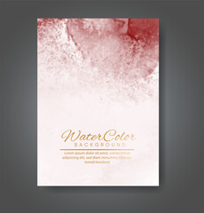Cards with watercolor background. Design for your cover, date, postcard, banner, logo.