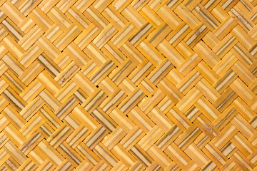 bamboo basketry texture background. bamboo weave pattern. woven pattern of bamboo, Pattern of woven...