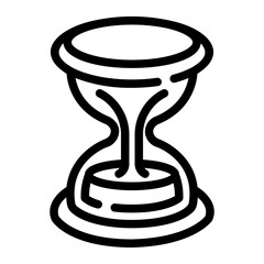 hourglass Line Icon