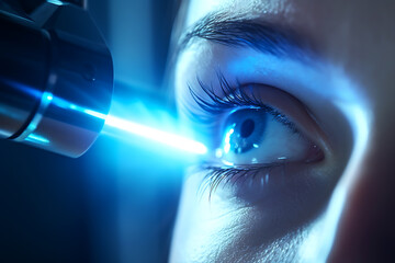 Cosmetic keratopigmentation with a femtosecond laser. Blue eyes change to green