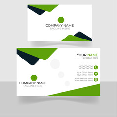  Visiting card. Card template. Corporate Visiting card. 