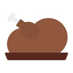 turkey icon illustration