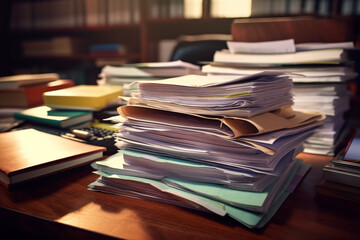 stacked the books cluttered white background