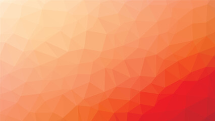 Multicolor gradient polygon pattern. Low poly design
