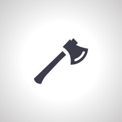 ax icon, ax cut tool icon.