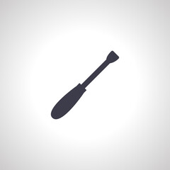 Screwdriver isolated icon, Screwdriver icon.