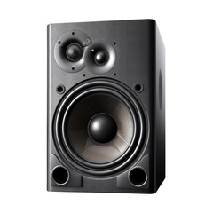 Fototapeta premium stack audio music speaker isolated