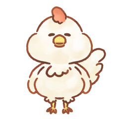 立ちポーズ_ニワトリ_01