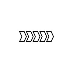 Process line icon vector design