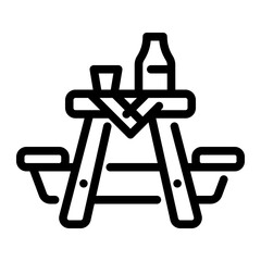 Minimalist Pipe Line Icon Vector Design and Illustration Template for Creative Projects vector design and illustration template