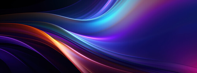 Abstract futuristic colorful glowing neon wallpaper. Technology, digital data concept. AI