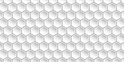 Fototapeta premium Metal seamless pattern. hexagonal textured background