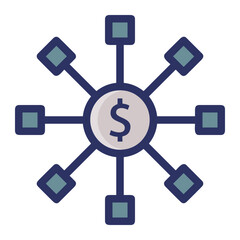 Business chart icon symbol image vector. Illustration of growth diagram data graphic pictogram infographic design image