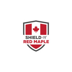 Logo SHield og red maple 